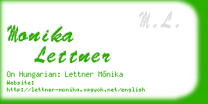 monika lettner business card